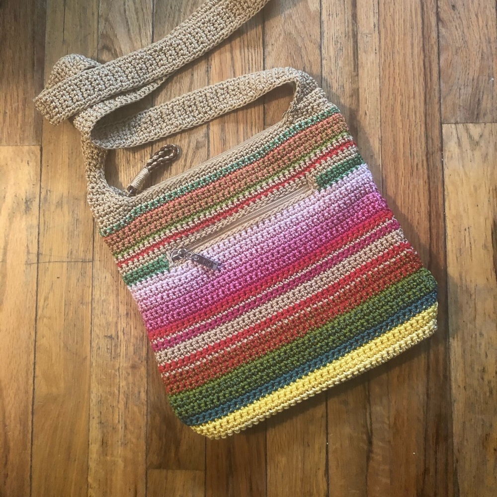NWOT the sak woven purse